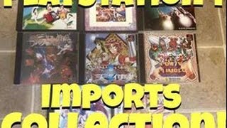 Playstaion 1 imports collection
