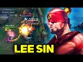 LEE SIN FAST ROTATION JUNGLE HARD CARRY GAMEPLAY