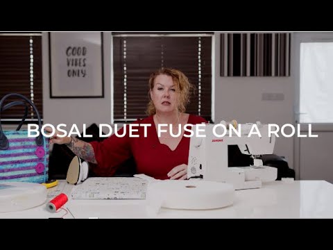 Bosal duet fuse on a roll -  Marent Crafts Tutorial