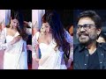 Venkatesh CUTE Reaction Towards Actress Sonal Chauhan Sonal H0T Looks In White Saree News Buzz