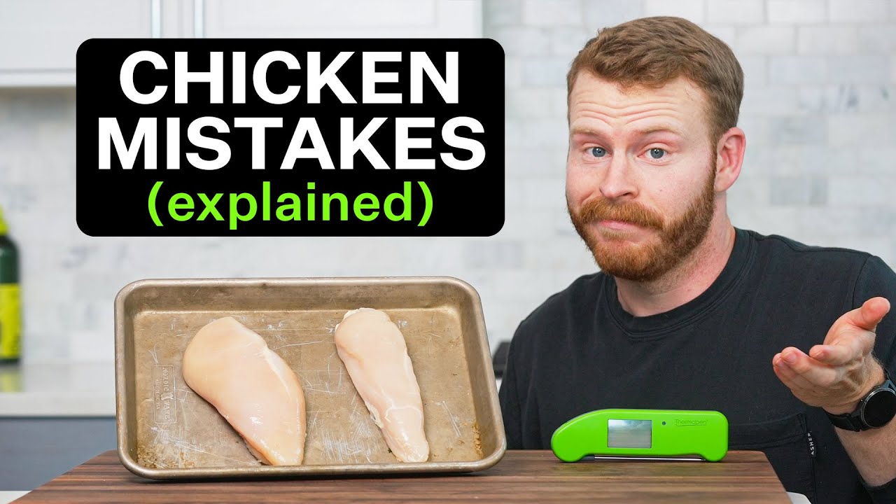 5 Mistakes Most People make when cooking Chicken Breast - YouTube video featuring the word reduction
