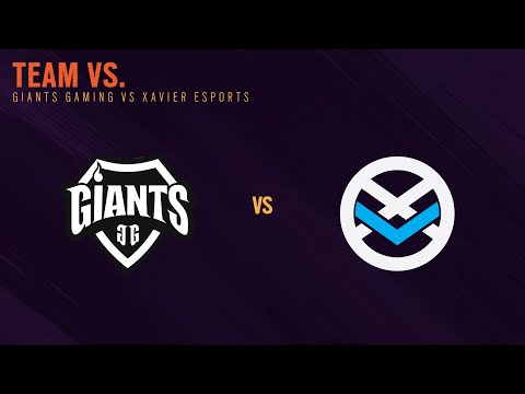 Giants Gaming vs. Xavier Esports - South APAC League 2021 - Stage 1 - Playday #1