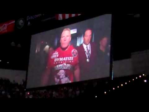 Brock Lesnar Vs. Shane Carwin Walkout UFC116