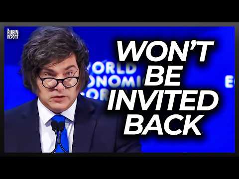 Listen to WEF Crowd Gasp When Javier Milei Says What No Other Politician Will Admit