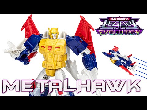 Transformers Legacy Evolution METALHAWK | Voyager Class | Video Review