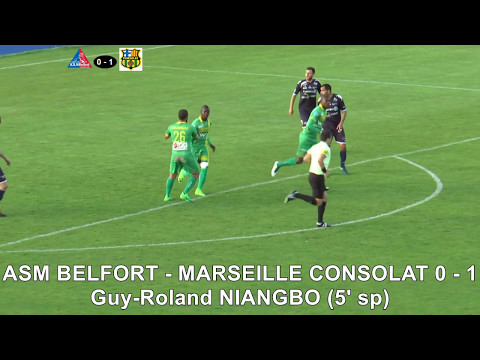 BELFORT MARSEILLE CONSOLAT 3 - 2  2016 2017 J33 12 MAI 2017
