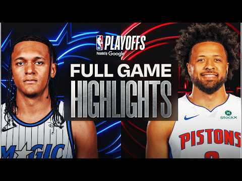 #8 MAGIC at #1 PISTONS | FULL GAME 1 HIGHLIGHTS | April 19, 2026