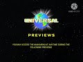 Universal Studios Previews Screen 2004 2009 Logo Remake