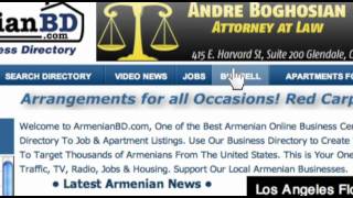 ArmenianBD.com, Jobs, Housing, Cars, Services, General Products for Sale
