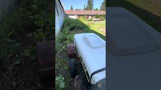 Haban flail Mower on a Bolens G14