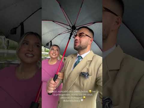 Culiță Sterp și Daniela la botez, îi plouă #shorts