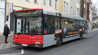 preview picture of video '[Sound] Bus MAN NL 223 (Wagennr. 7317) der Rheinbahn AG Düsseldorf'
