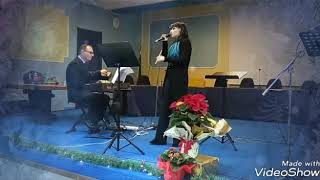 Chiara Hudson All I Want for Christmas is you cover live Mariah Carey