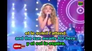 Julie Zenatti - Le soleil et la Lune - French & English Lyrics Paroles Subtitles
