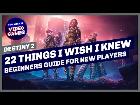 22 Things I Wish I Knew When Starting Destiny 2 (Beginners Guide by Veteran Players)