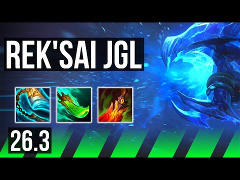 REK'SAI vs KHA'ZIX (JGL) | KR Master | 26.3