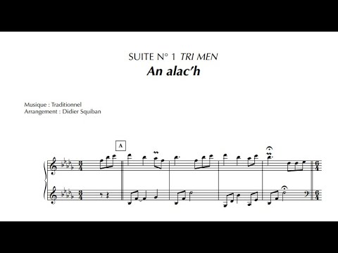 Didier Squiban (Arr. piano) : An Alarc'h/Le Cygne de Montfort (Molène) - Pleyel 1909