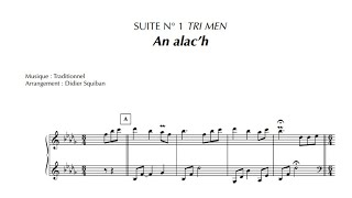 Didier Squiban (Arr. piano) : An Alarc&rsquo;h/Le Cygne de Montfort (Molène) – Pleyel 1909