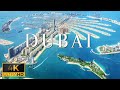 FLYING OVER DUBAI 4K UHD Soft Piano Music With Wonderful Natural Landscapes To Calm Your Mind
