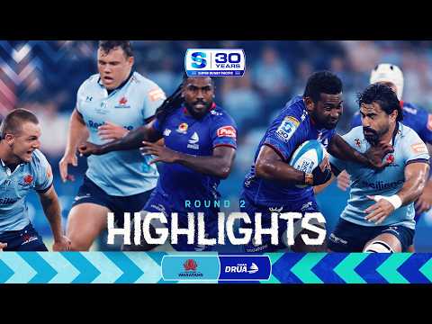 HIGHLIGHTS | WARATAHS v FIJIAN DRUA | Super Rugby Pacific 2026 | Round 2