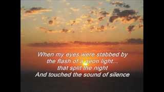 Simon & Garfunkel - The Sound of Silence + Lyrics - YouTube