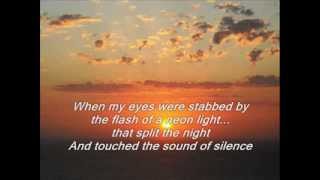 Simon & Garfunkel - The Sound of Silence + Lyrics