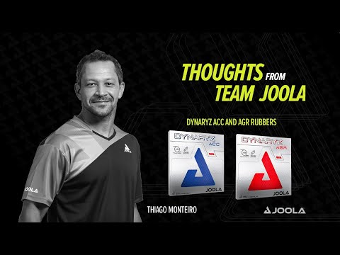 Thiago Monteiro Reviews JOOLA Dynaryz Table Tennis Rubbers