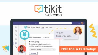 Turn Teams Messages into Tickets Instantly with Tikit | AI-Powered Service Desk
