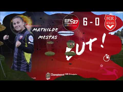 R1 U16F : Evreux FC27 - FC Rouen 1899 (8-1)