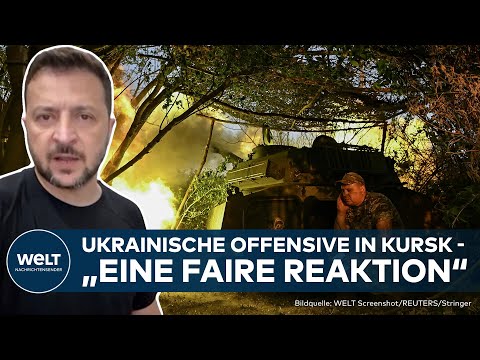 UKRAINE-KRIEG: Feuer in AKW Saporischschja gelöscht - Russen in Region Kursk weiter unter Druck