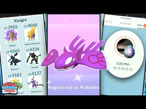 KYOGRE Raid Counter Guide | Pokémon GO