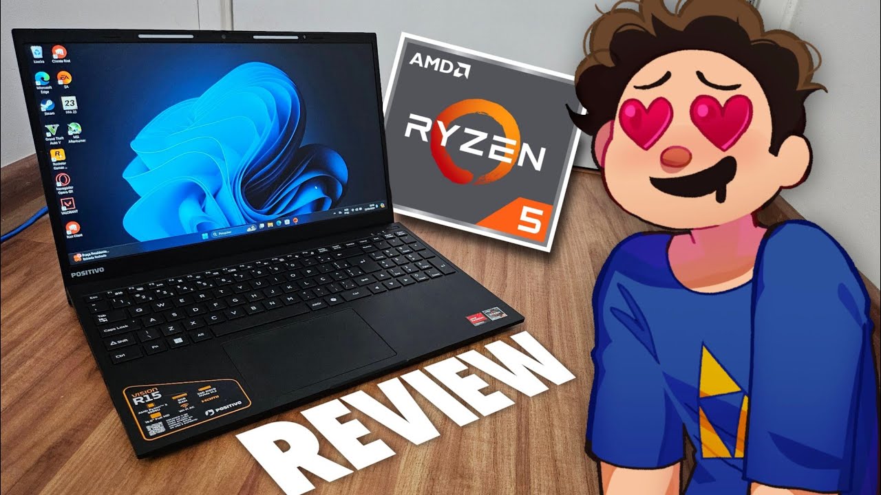 O novo melhor NOTEBOOK BARATO de 2024 - Review Vision R15