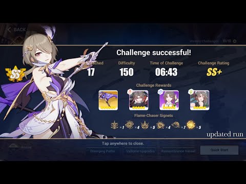 [Honkai Impact 3] Elysian Realm (v5.5) - Spina Astera - Sequence: Real 150D, 17F