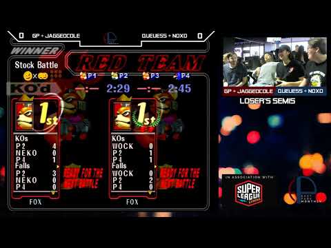 QueueSS + NoxD vs. GP + JaggedCole (Doubles LS) East Park Monthly #6