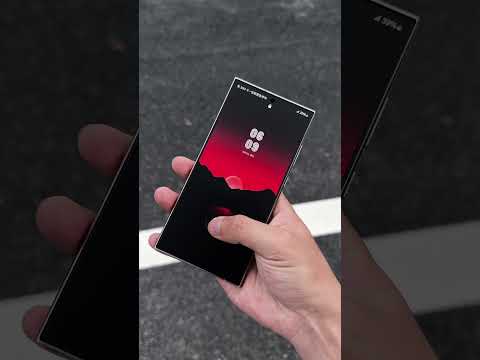 Muviz edge turns off the screen to show my Samsung desktop#Samsung #s24ultra #Welcome to take