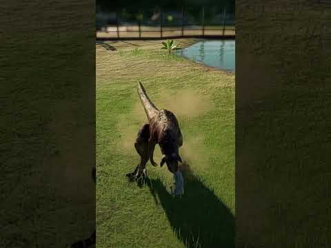 CARNORAPTOR VS GOAT - Jurassic World Evolution 2 (mod)