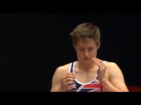 Kristof Willerton GBR run 1 2015 Tumbling World Final