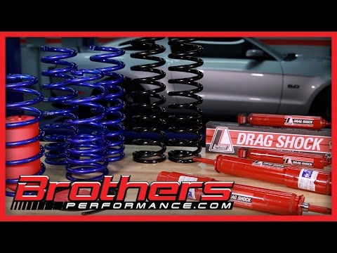 Mustang Drag Racing Tips, Rear Gears, Shocks, Struts, Springs For Maximum Acceleration