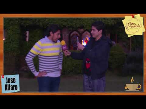 ENTREVISTA JOSE ALFARO COMO DICE EL DICHO