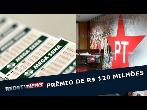 Mega-Sena: Assessores do PT fazem bolão e levam R$ 120 milhões | RedeTV News (19/09/19)