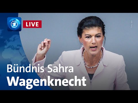 Pressekonferenz: Wagenknecht stellt „Bündnis Sahra Wagenknecht“ vor
