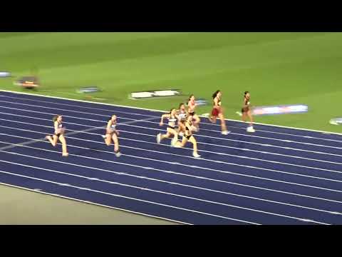 100m U17yrs Women Final, Australian Athletics Championships, Sydney 30/03/2022