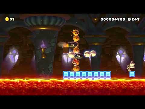 World 3-8 boss battle! by Saraya★ 🍄Super Mario Maker 2 ✹Switch✹ #bue