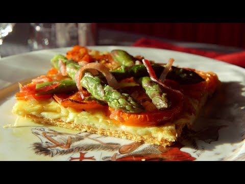 Recette : tarte au jambon et au cantal - Météo à la carte