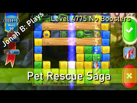Pet Rescue Saga Level 4775 No Boosters