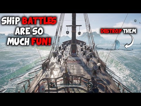Ship Battles in Assassin's Creed Odyssey Are So Much Fun! Prepare for Battle!