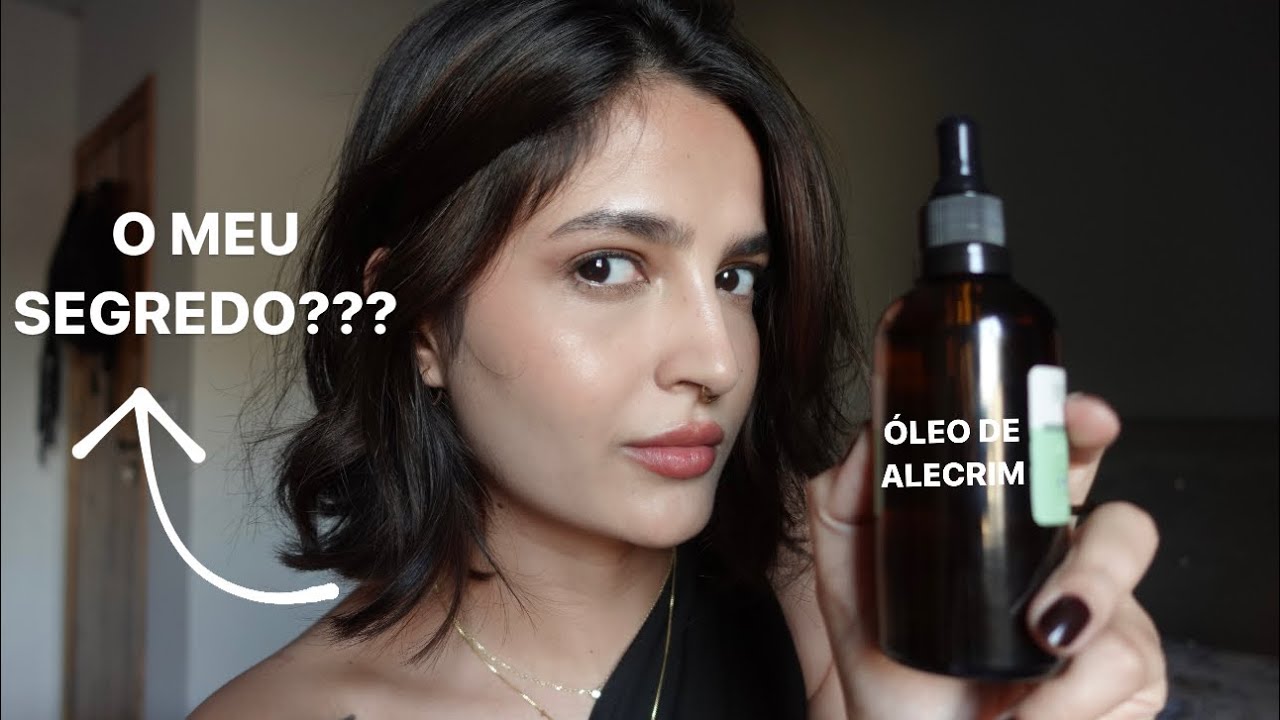 Óleo de Alecrim no couro cabeludo??? | como aplicar e mais..