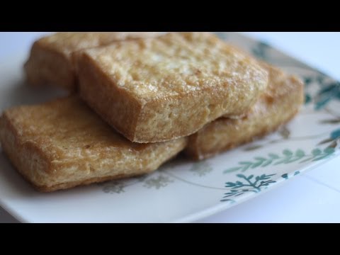Cach Chien Dau Hu (How to Fry Tofu)