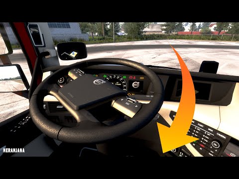ETS2 Mods v1.43 | Volvo FH 2012 Animated Steering Wheel | ETS2 Mods