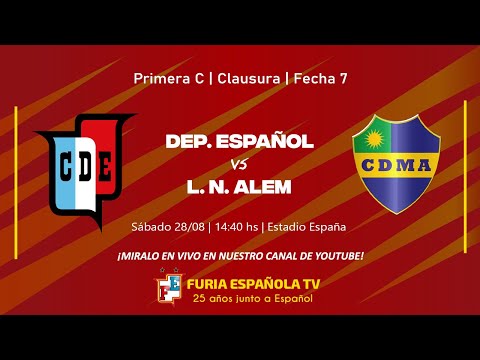 DEPORTIVO ESPAÑOL vs LEANDRO N ALEM EN VIVO | Primera C - Fecha 7